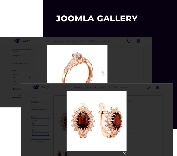 jewelry joomla ecommerce template gallery