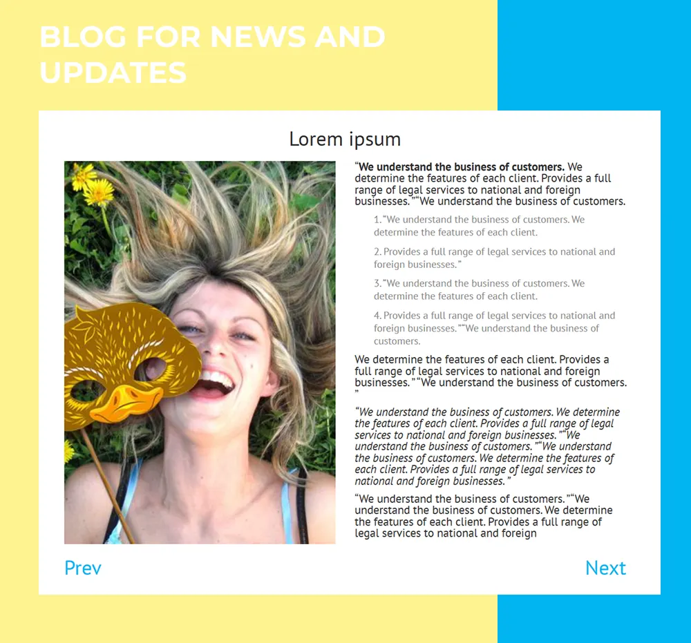 kids jooma template blog