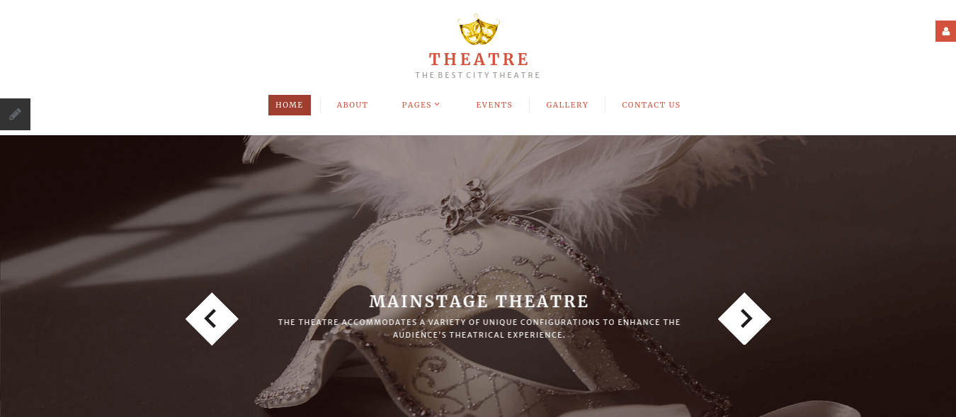 Theater Responsive Joomla TemplateTheater Responsive Joomla Template