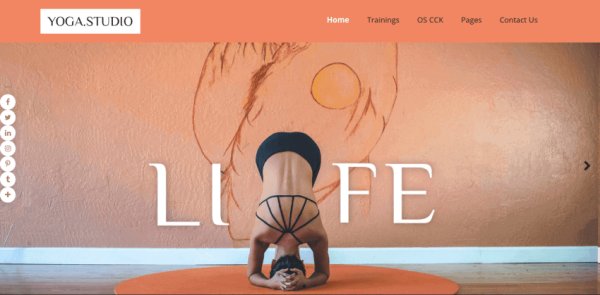 Yoga Website Template