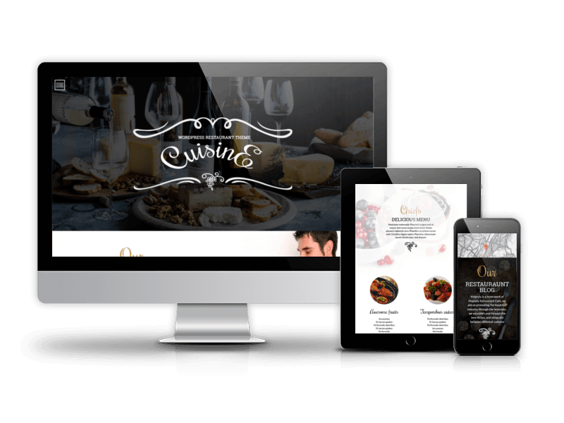 WordPress restaurant theme