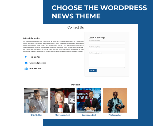 news wordpress news theme choose