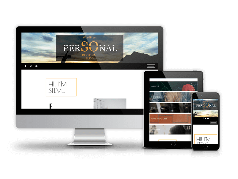 Personal - Blog WordPress Theme