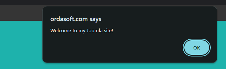 joomla custom html to articles js frontend