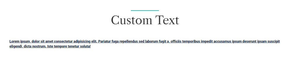 joomla custom module show custom text