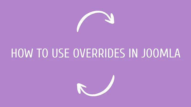 Joomla Overrides
