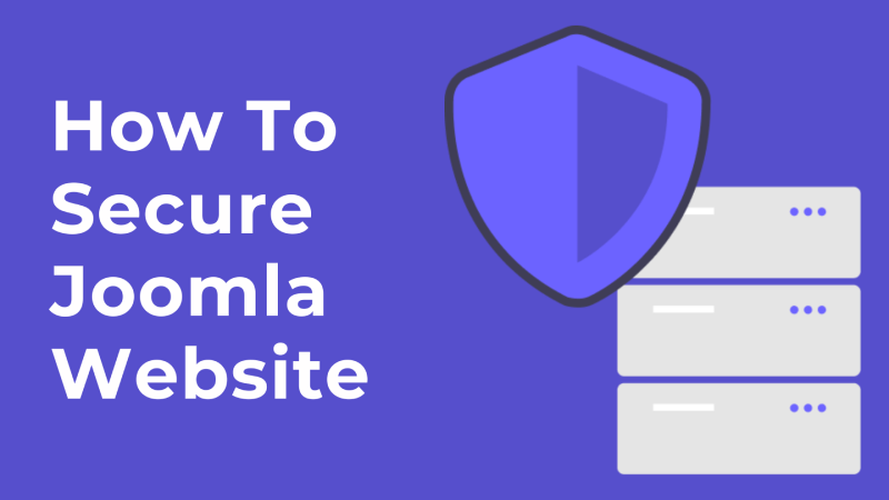 how to secure joomla website