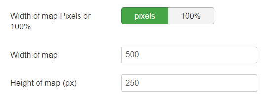 joomla map customization