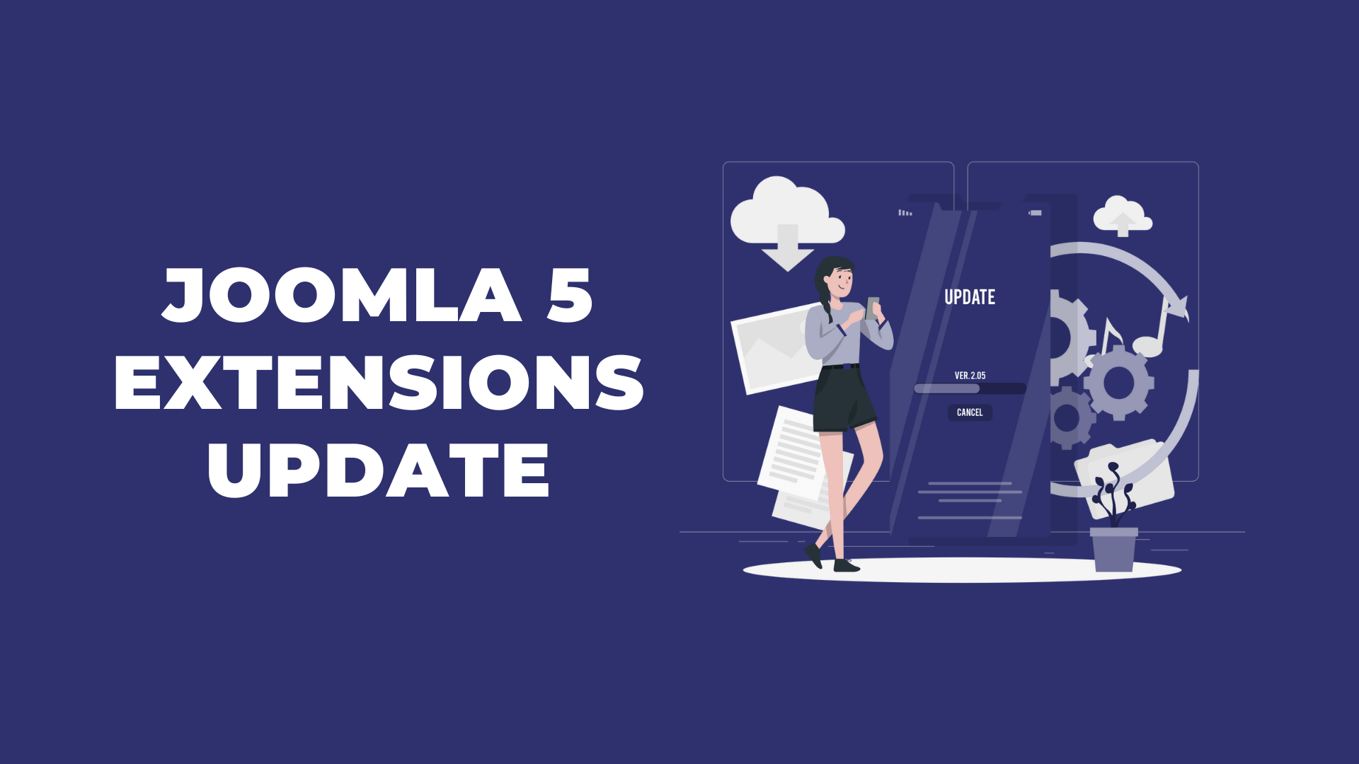 joomla 5 extensions update