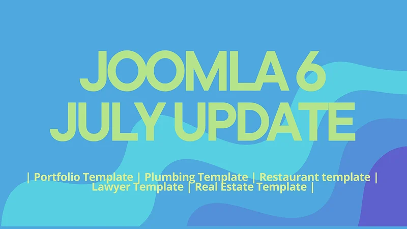 joomla 6 july update