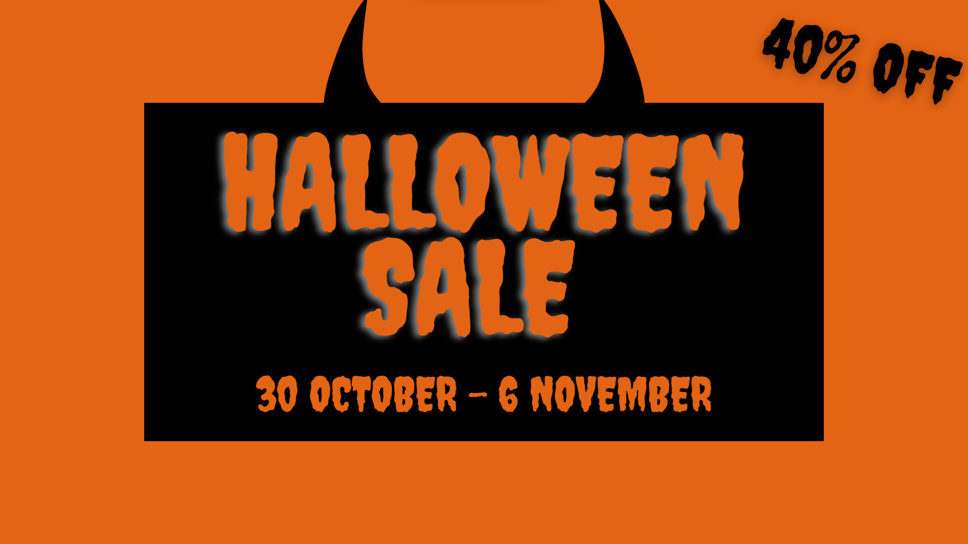 Halloween sale