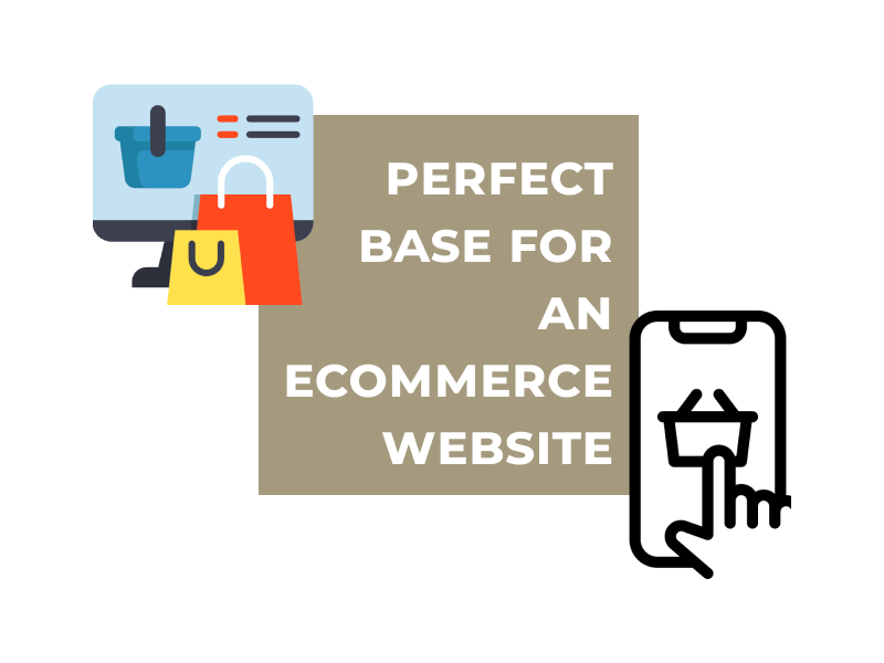 eCommerce Joomla Blank Template based on store website builder