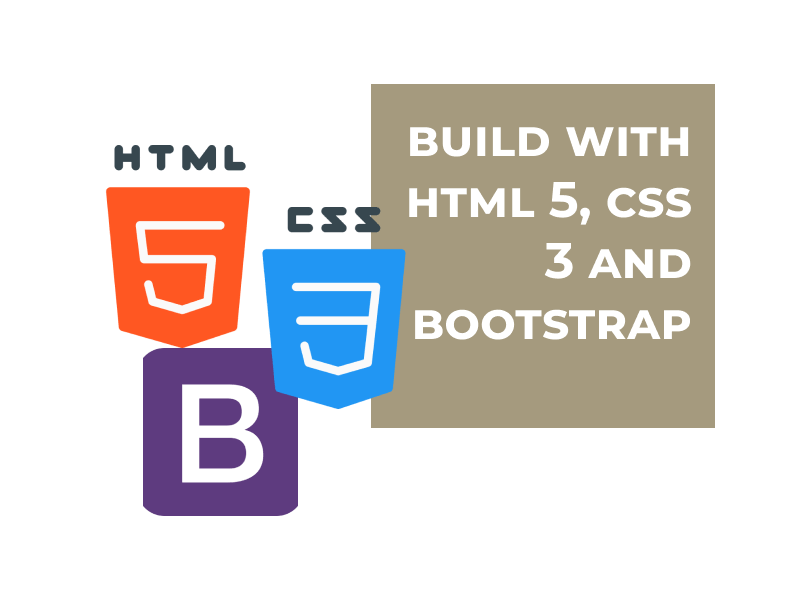 HTML5, CSS3, Bootstrap in Blank template Joomla