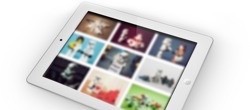 amazin Gallery posobilities in Joomla Blog template