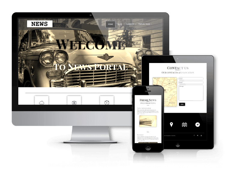 WordPress News Theme