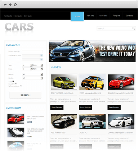 Free Car Template ,  Professional Joomla Templates and Joomla Themes for Joomla 1.7 – 2.5